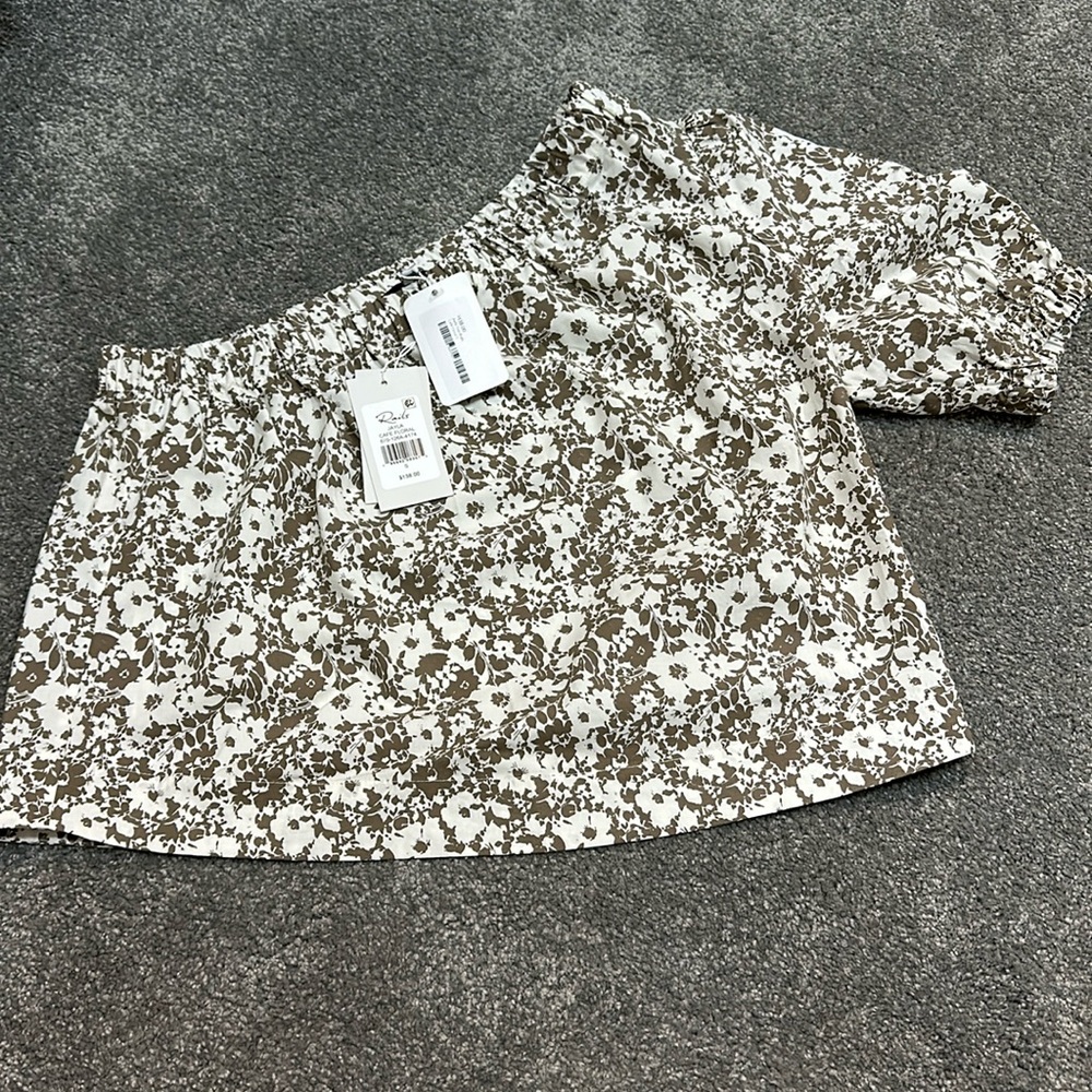Rails Jayla cafe floral one shoulder top